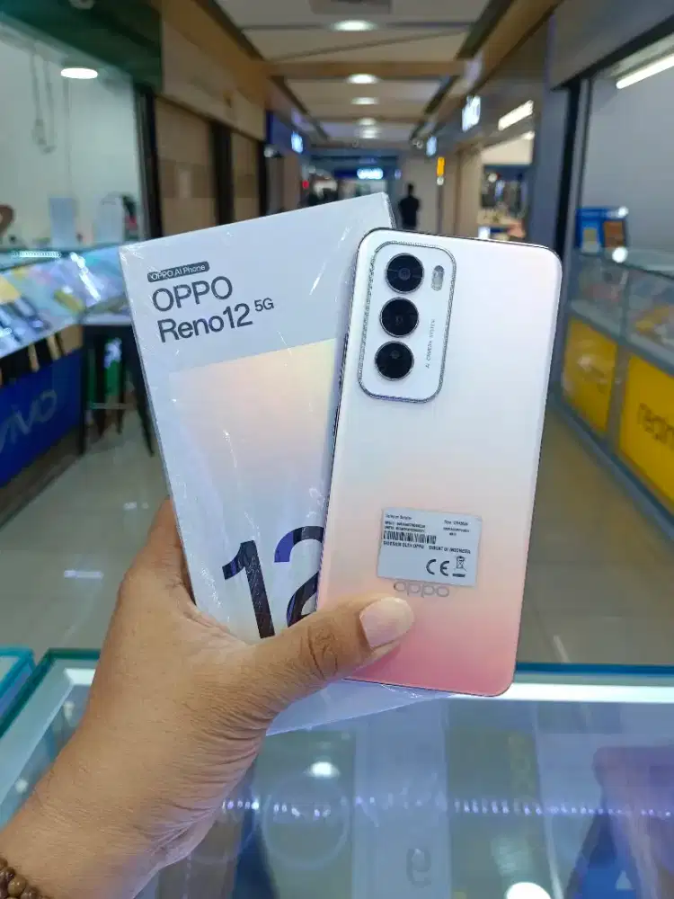 Oppo Reno 12 5G 12/256 Super Duper Like New 100% Garansi Resmi Oppo