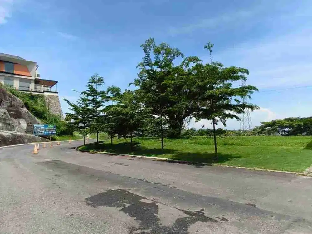 kavling premium hook, vcluster eksklusif citrasun garden bukitsari tembalang, view pemandangan