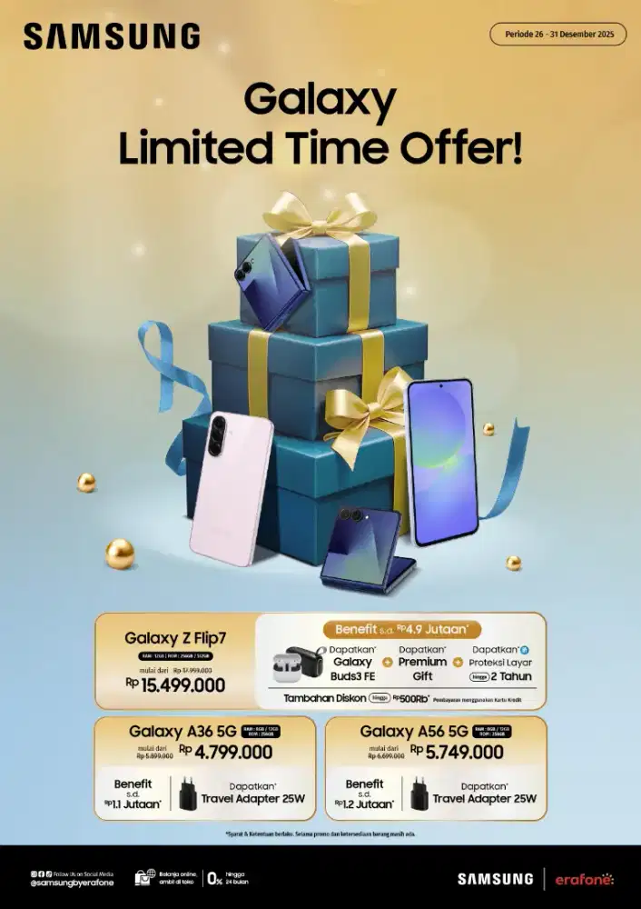 Galaxy limited timer offer