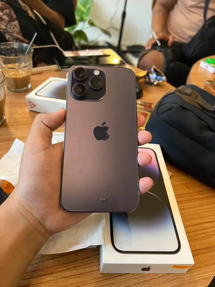 Iphone 14 promax 128 ibox fullset original nominus mulus