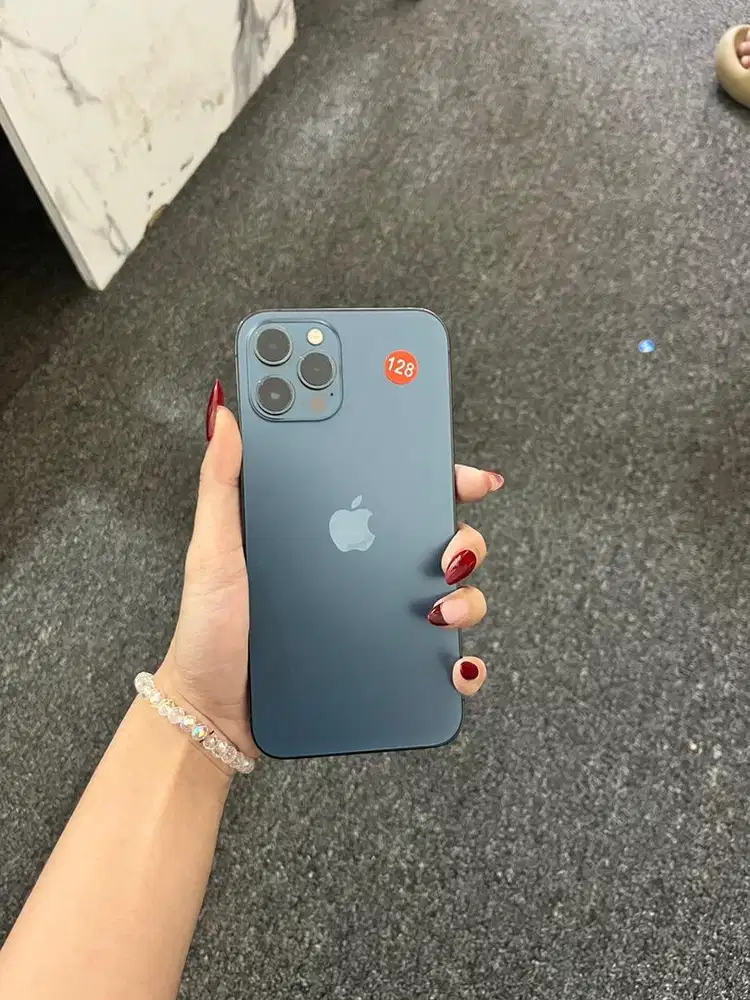 Iphone 12 PM 128GB fullset mulus nominus terima tt cod kredit