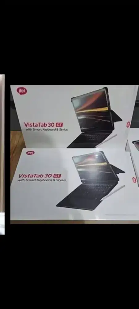 Tablet itel Vista tab 30 GT bonus flipcase keyboard stylus pen