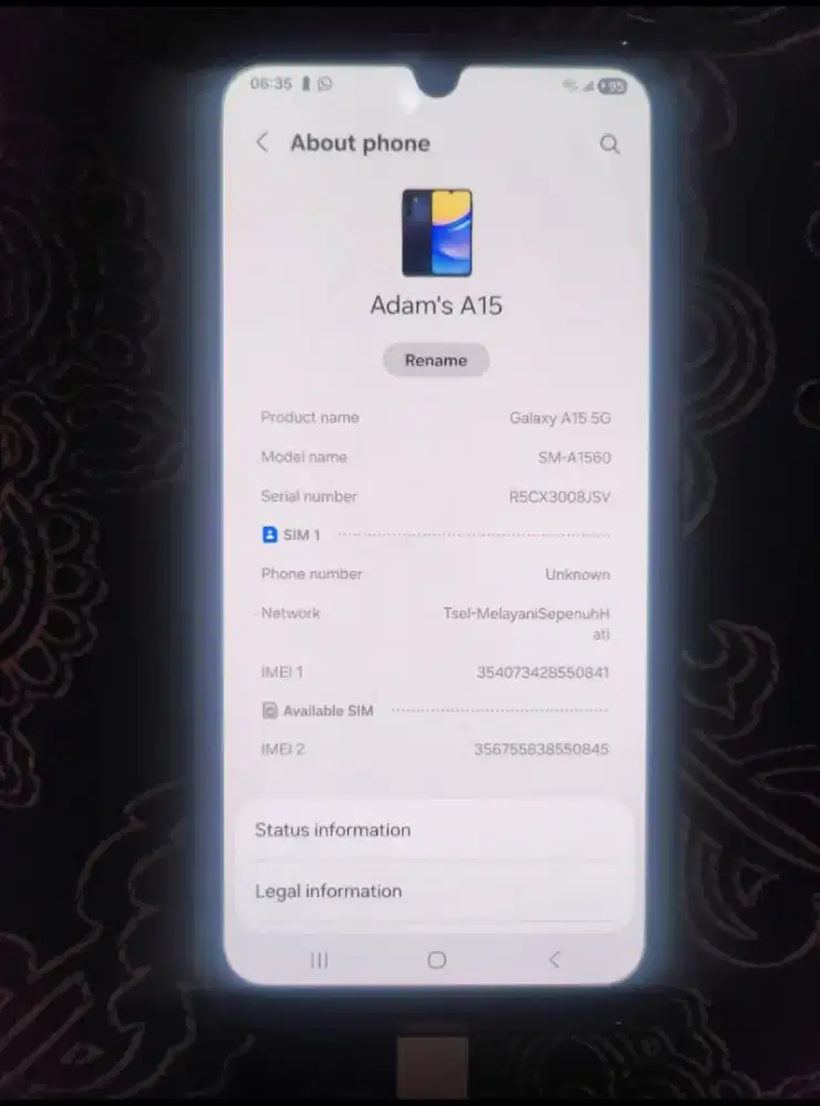 Samsung A15 59 4/128