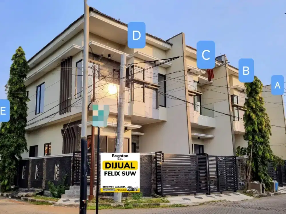 Jual Rumah Baru 2 lt  Mulyosari Prima