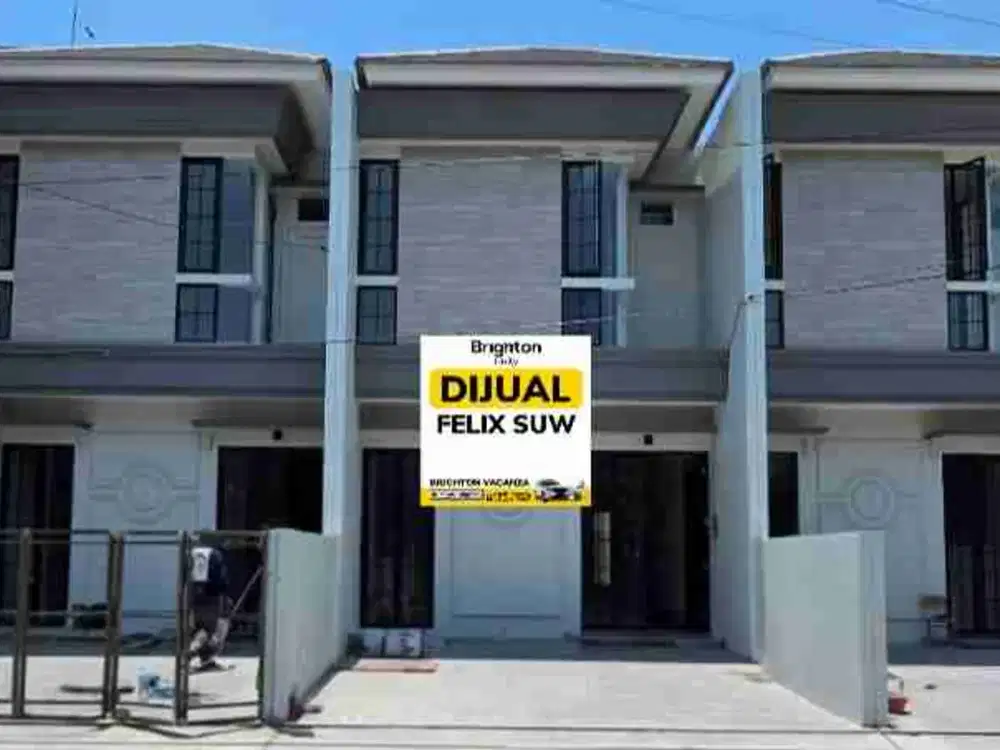 Jual Rumah Baru 2 lt  Baruk Barat