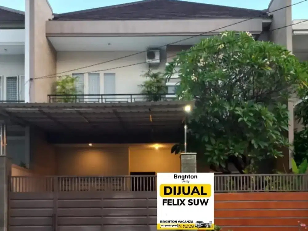 Jual Rumah Baru 2 lt  Araya 1 Galaxy Bumi Permai
