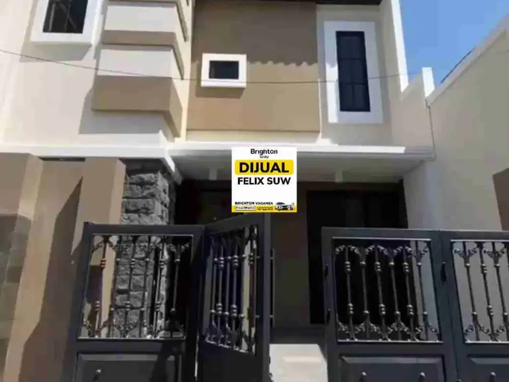 Jual Rumah Baru 2 lt @ Brigjen Katamso