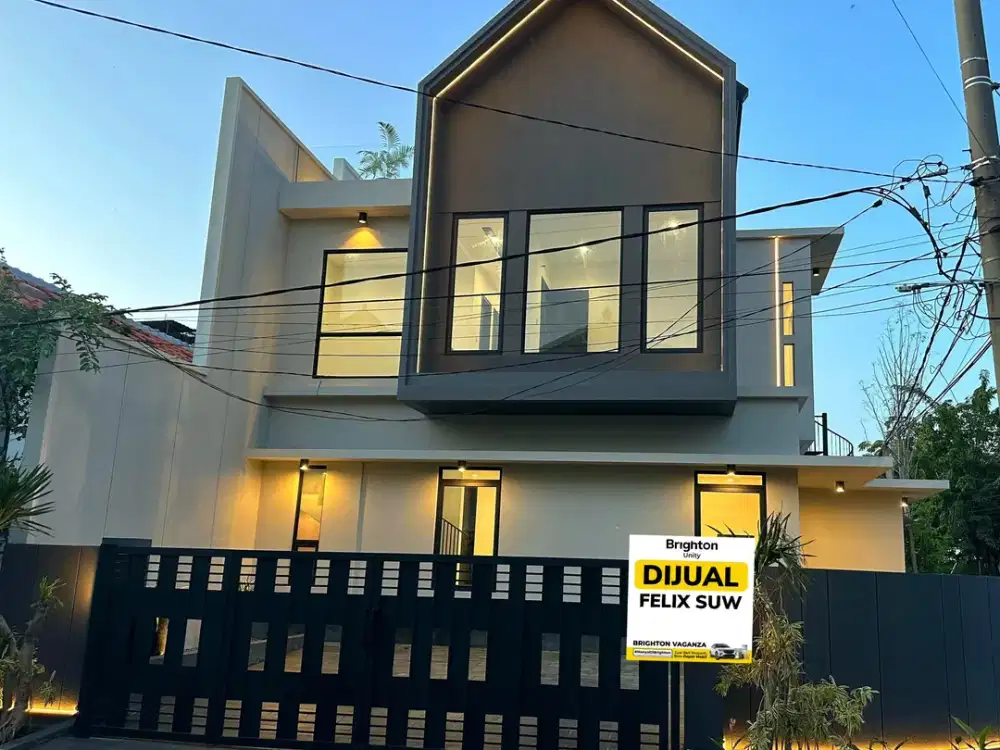 Jual Rumah 2 lt   Babatan Pantai