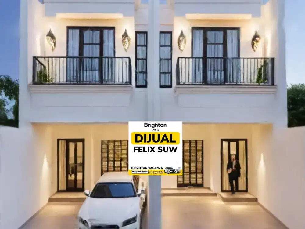 Jual Rumah Baru 2 lt  Rungkut asri