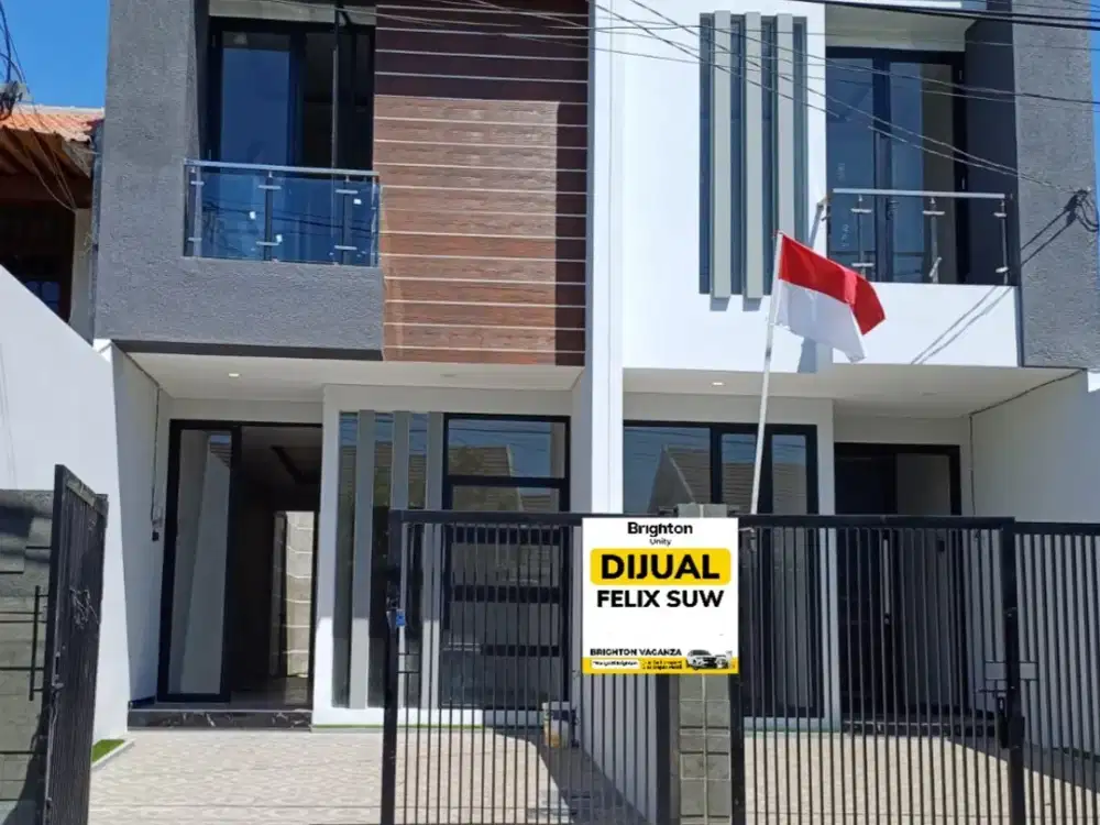 Jual Rumah 2 lt Klampis Semolo Barat