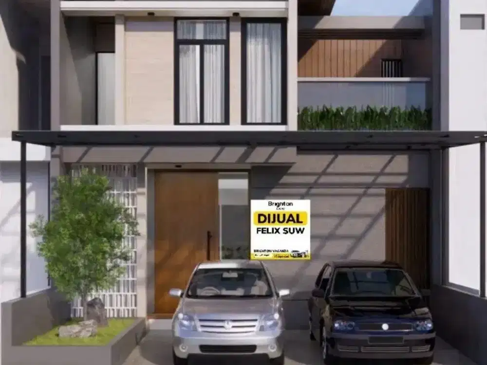 Jual Rumah 2 lt   Dian Istana Moca Urbana