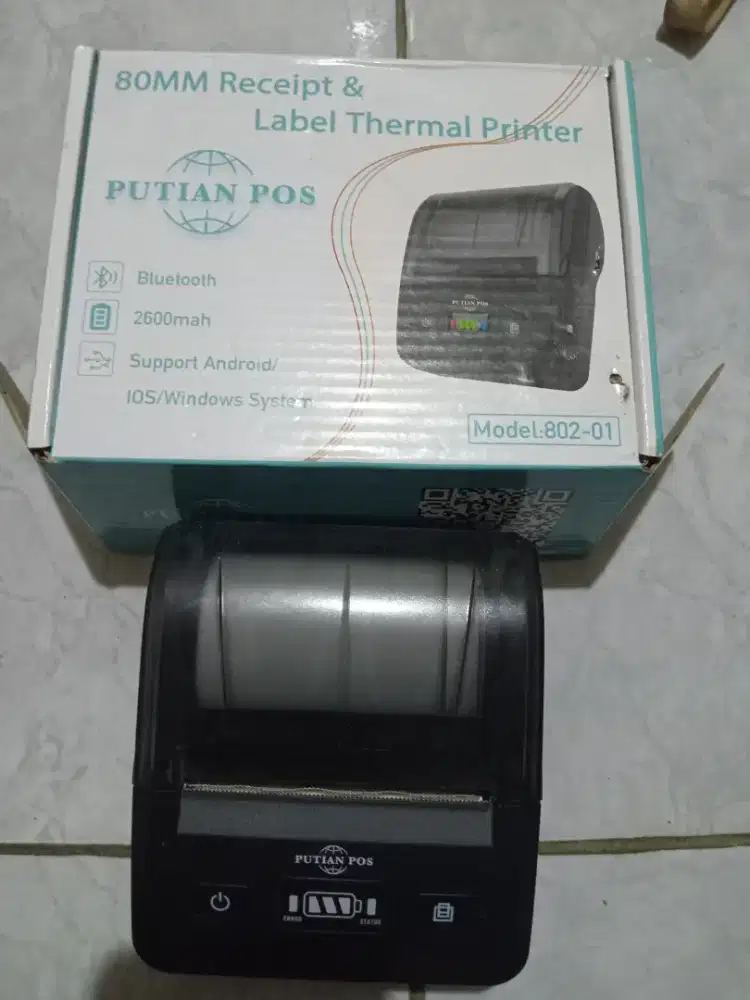 Printer thermal blutut putian pos