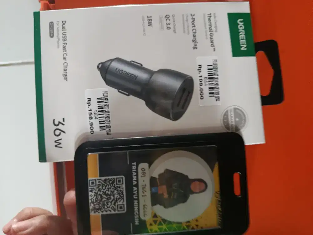 PT UGREEN FAST CHARGER 36W 10144