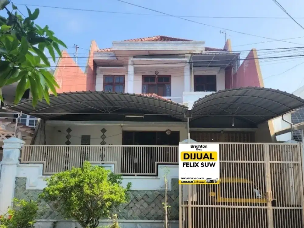 Jual Rumah 2 lt  Wisma Permai Barat