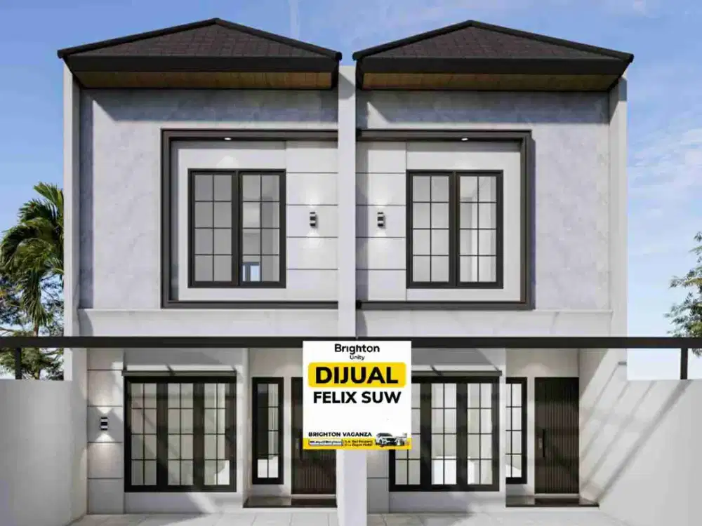 Jual Rumah Baru 2 lt @ Klampis Semolo Barat