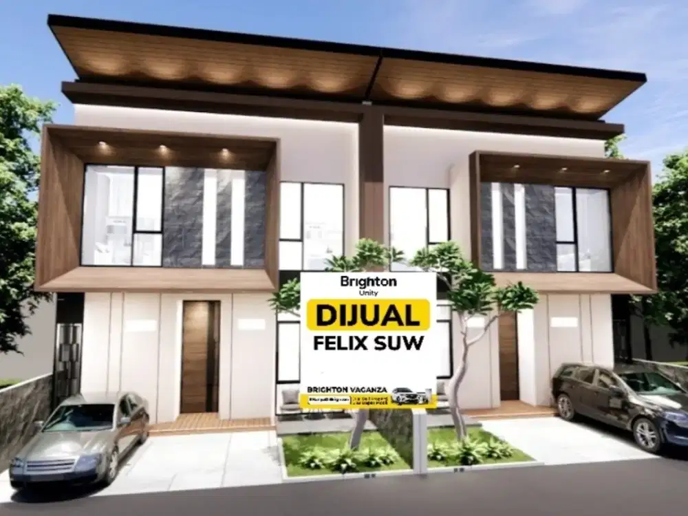 Jual Rumah Baru 2 lt  Woodland Citraland