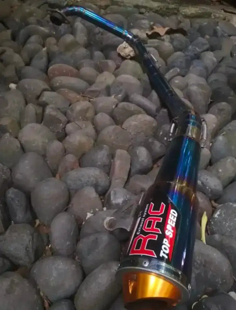 Di jual knalpot RAC racing full set