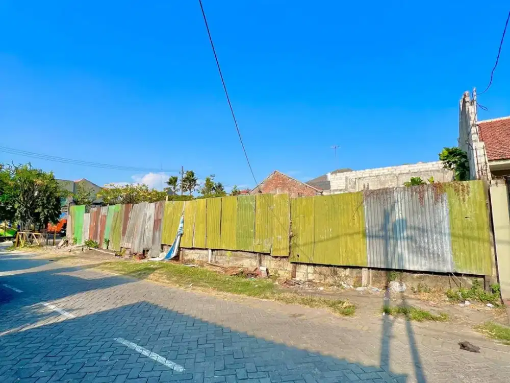 Jual cepat! Tanah Kavling Strategis di Gayungsari IV Surabaya Selatan