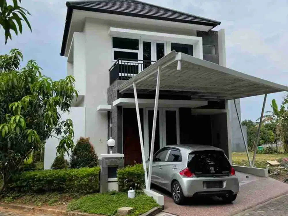 rumah 2 lantai siap huni, premium cluster graha estetika, tembalang banyumanik