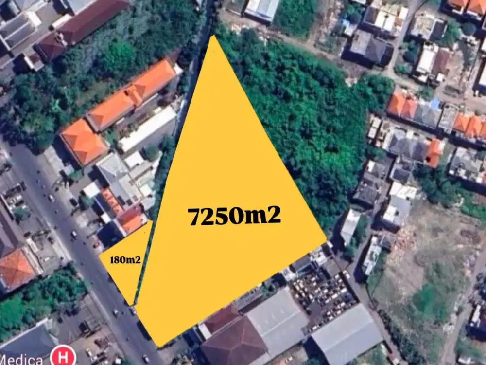 Tanah Area Pusat Kota Cocok Untuk Komersil