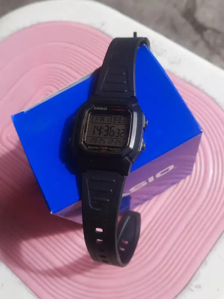 Casio W 800HG dan F91W grey