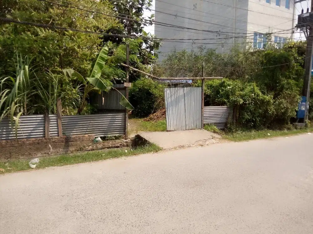 J TANAH 22m x 32m Pinggir JL ALUMUNIUM 1 Tanjung Mulia Krakatau Ujung