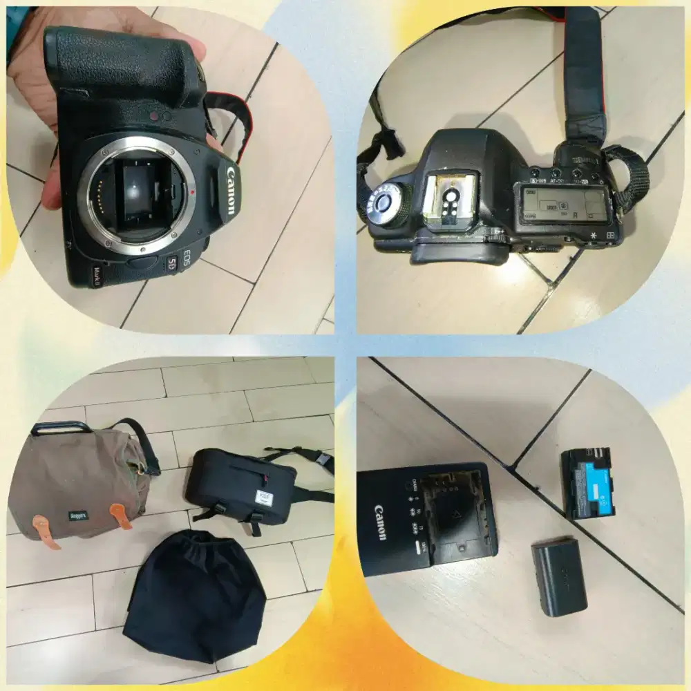 Dijual Camera DSLR Canon EOS 5D Mark II