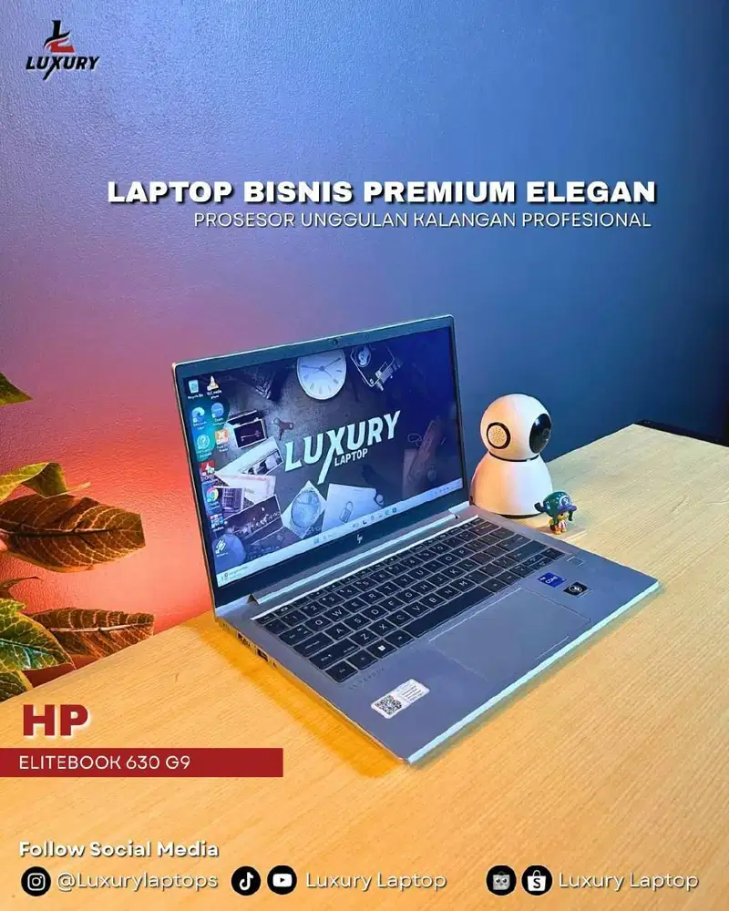 LAPTOP HP ELITEBOOK 630 G9 SLIM 12TH CORE I7 JUAL MURAH BU RAM SSD