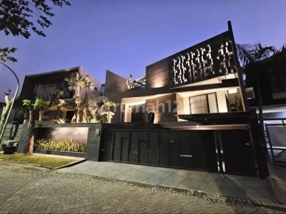 Jual rumah mewah graha famili siap huni