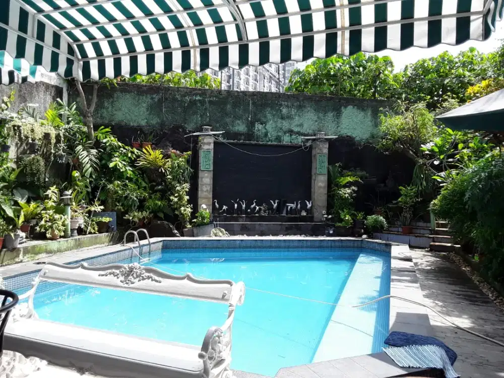 For Sale! Rumah Luas dengan Kolam Renang Pribadi di Bintaro Sektor 3A - dekat ke Stasiun dan Mall!