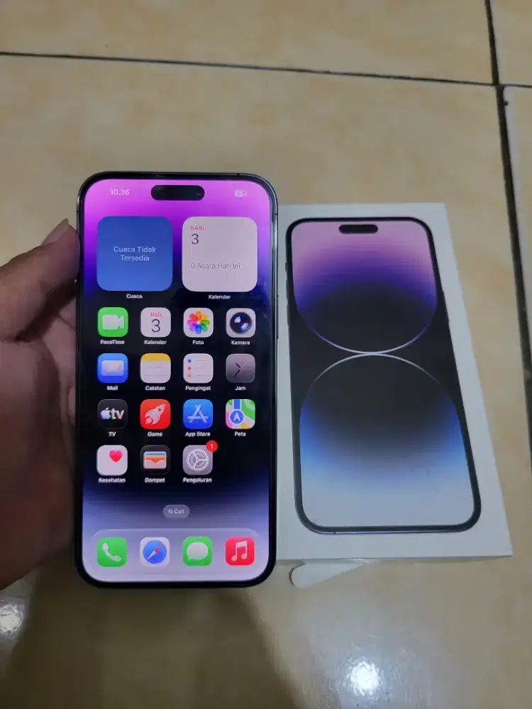 IPhone 14 promax 512gb ibox Lengkap