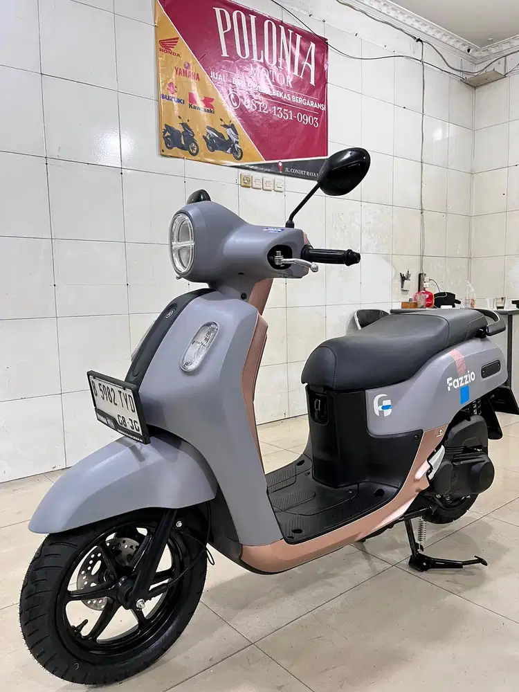FAZZIO 2025 LOW KM B DKI UNIT GRESS LIKE NEW NO MINUS
