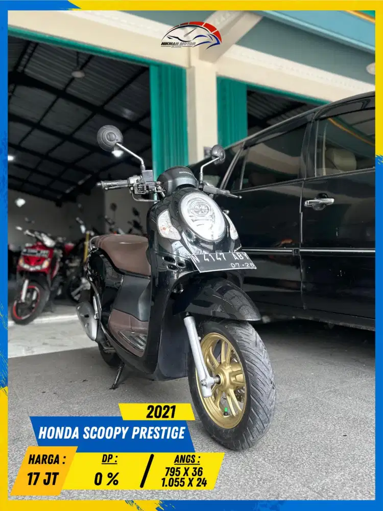 HONDA SCOOPY PRESTIGE 2021 READY MASZEHH HIKMAH MOTOR KEPUH MALANG