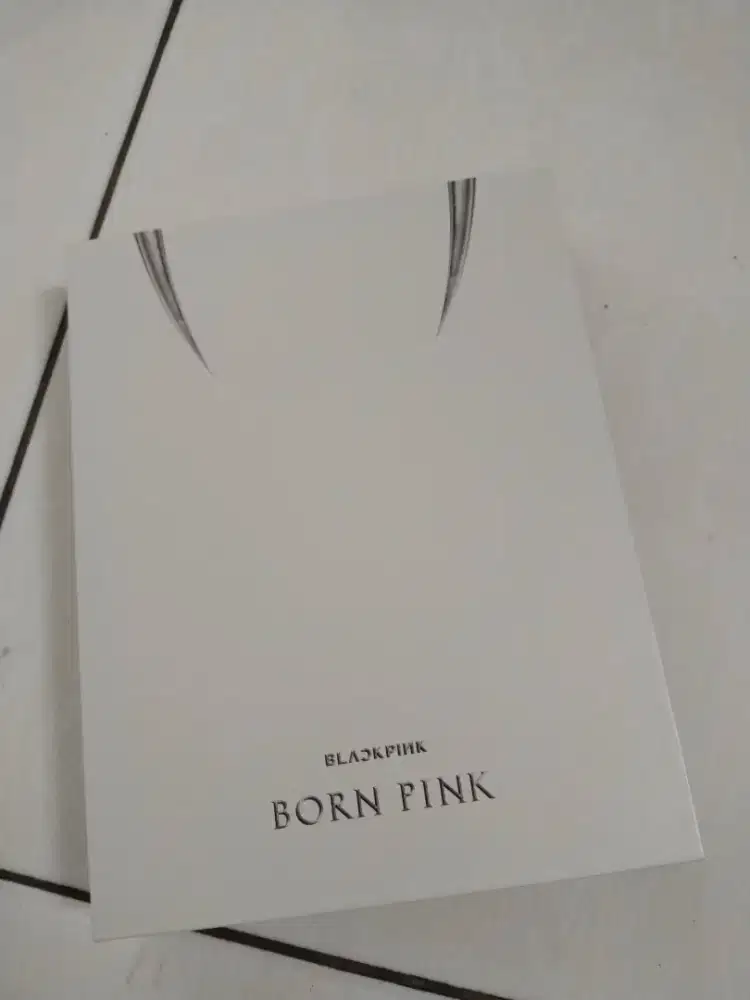 Album blackpink born pink grey ver