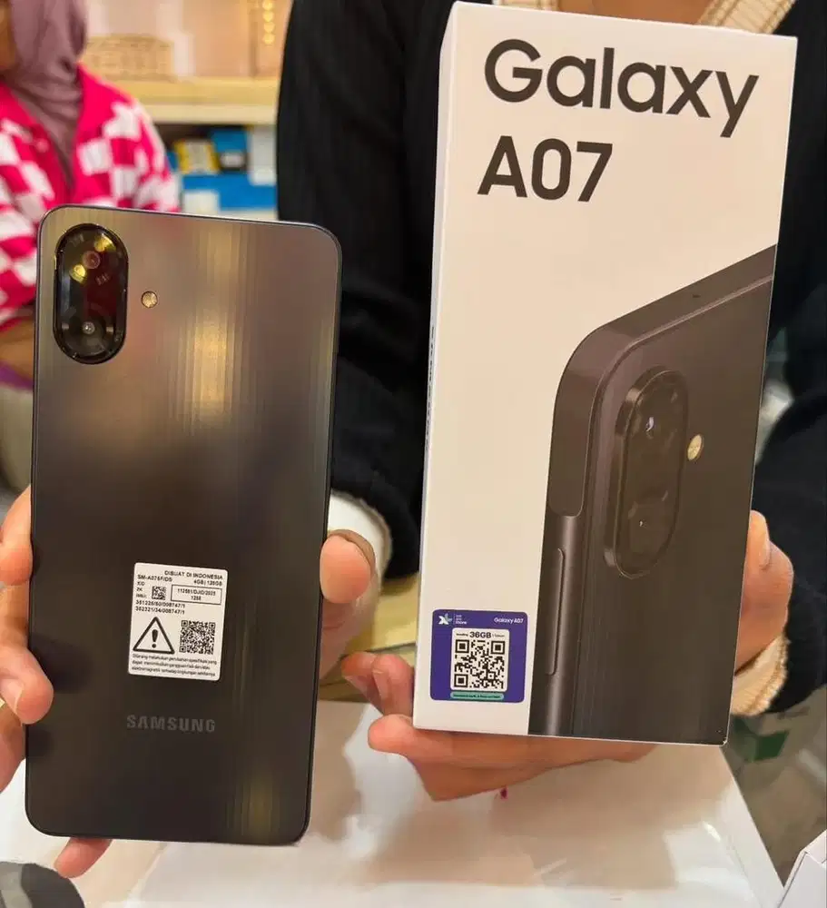 PROMO SAMSUNG A07 4/128 GARANSI RESMI 1 TAHUN