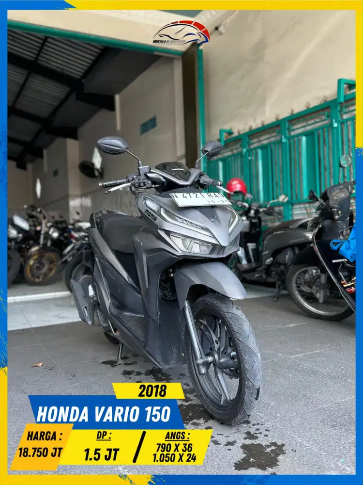 HONDA VARIO 150 2018 NEGO SAMPE DEAL MASZEHH HIKMAH MOTOR KEPUH MALANG