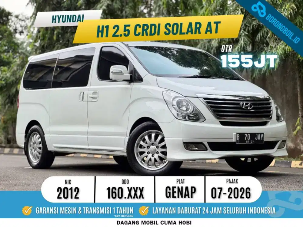 Hyundai H1 XG 2.5 CRDI Solar at 2012 Putih