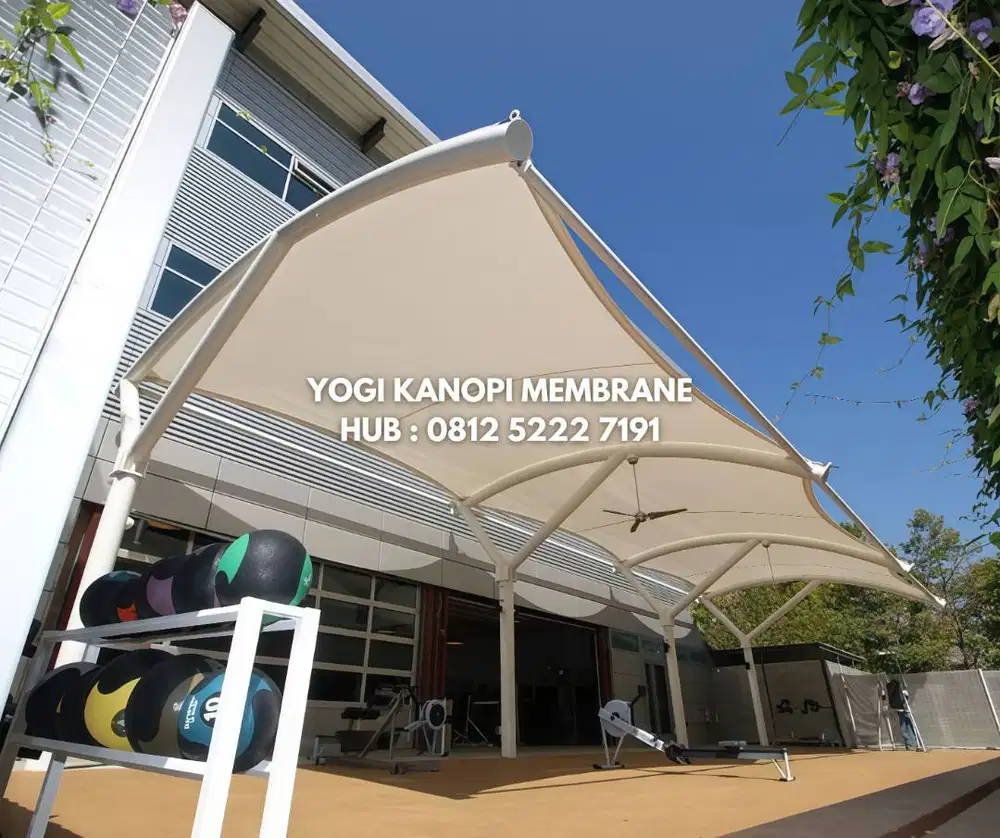 Jasa kanopi membrane berkualitas garansi panjang