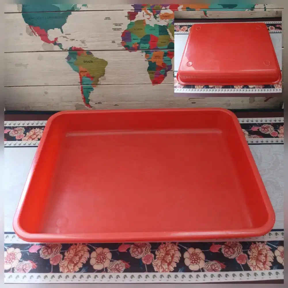 Nampan plastik tray Lion Star no 4, bekas