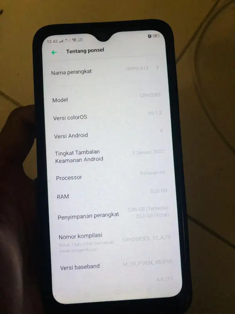 oppo a12 3/32gb