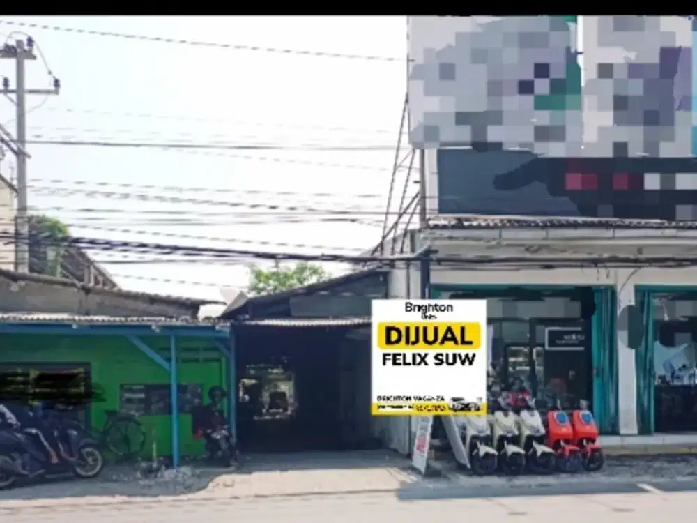 Jual Rumah Usaha  Raya Sedati Agung Sidoarjo