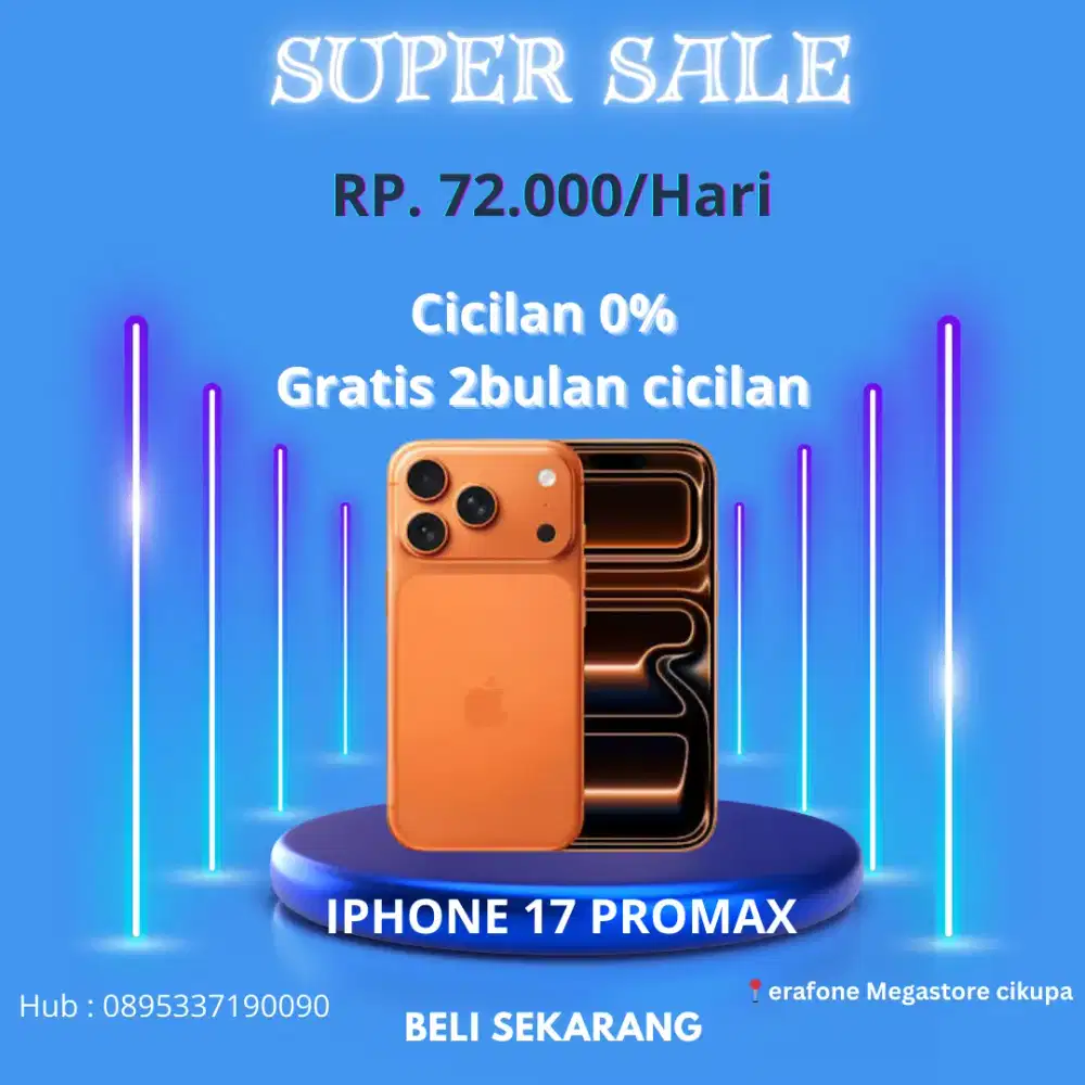 iPhone 17 promax kredit murah