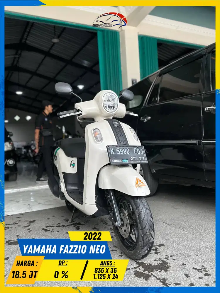 YAMAHA FAZZIO 2022 NEGO SAMPE DEAL HIKMAH MOTOR KEPUH
