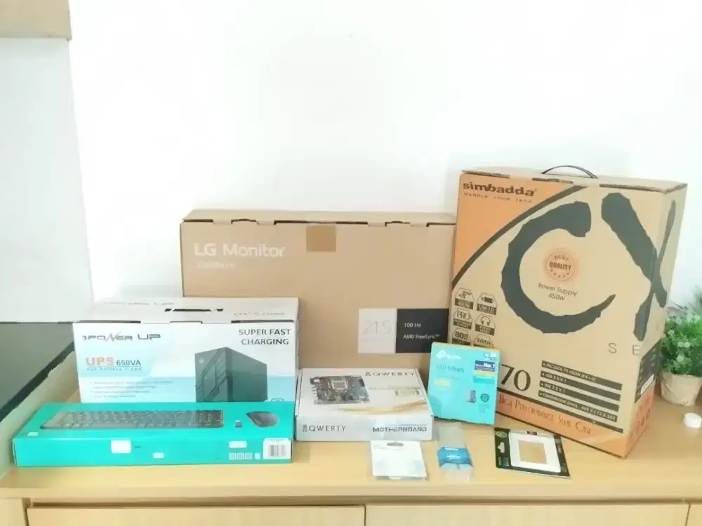 Jual Murah (tidak jadi pakai) 1 set komputer rakitan core i3