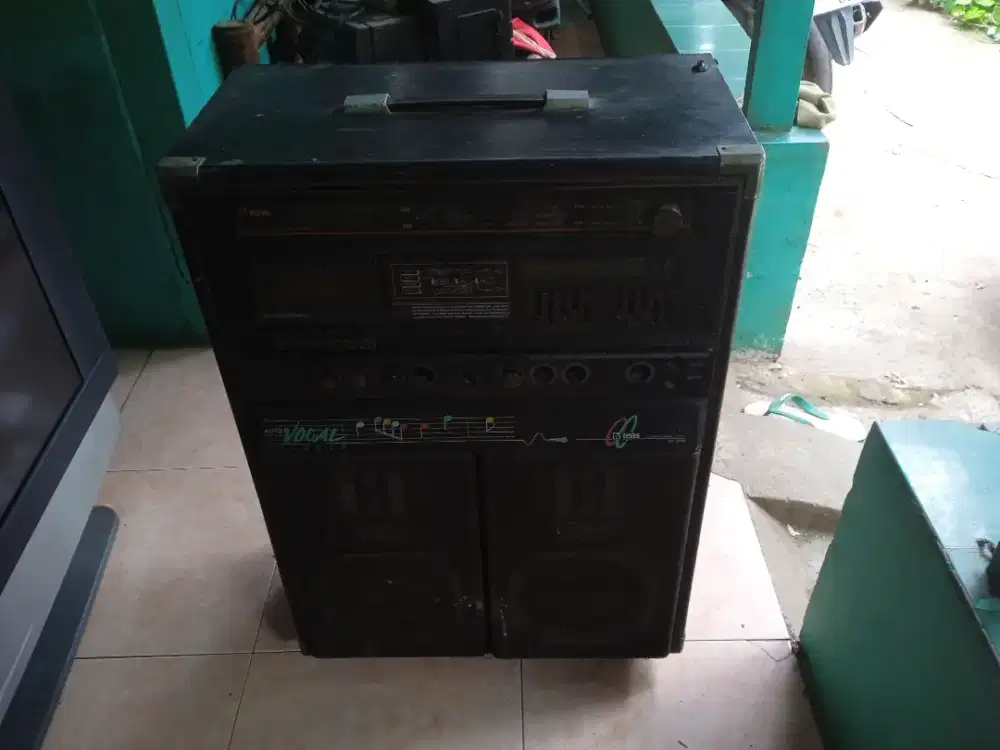 jual Radio Tape  merk  TENS kondisi hidup Radio nya dan Aux nya
