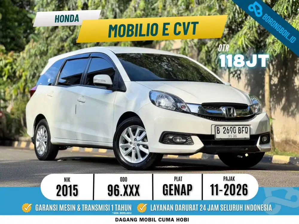 Mobilio E CVT 2015 Putih