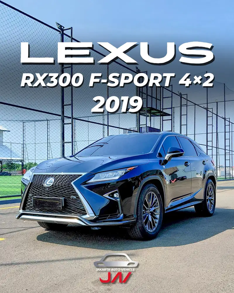 LEXUS RX300 F-SPORT 4X2 AT 2019