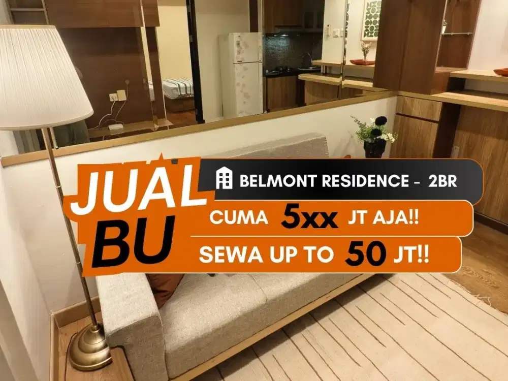 JUAL APARTEMEN BELMONT RESIDENCE PURI 2BR FURNISHED KEBON JERUK