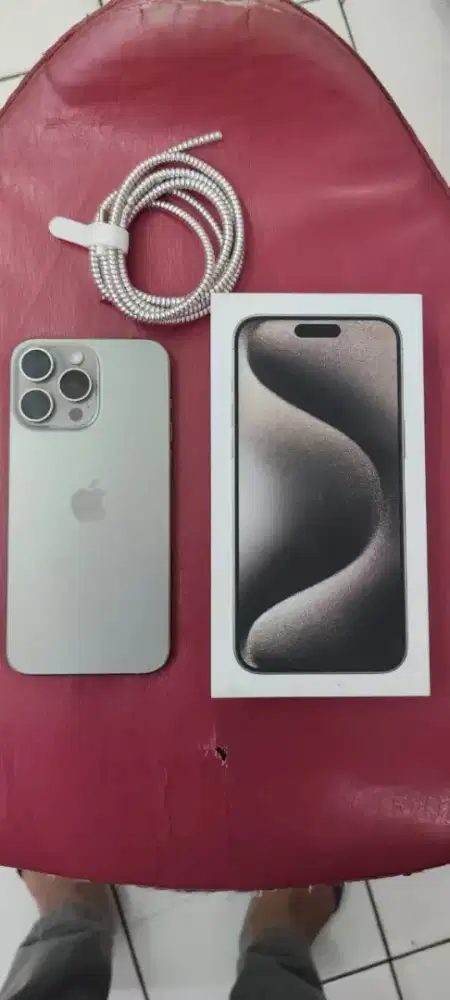 Iphone 15 Promax 256gb bh88% mulus ex resmi fullsheet