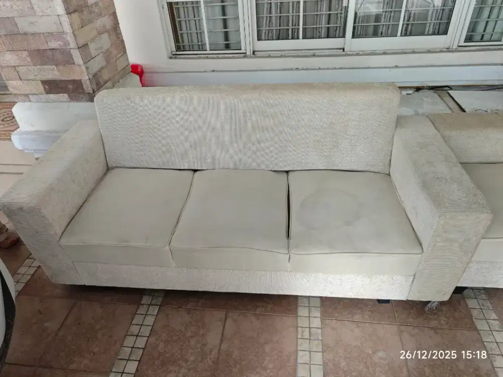 Dijual sofa bahan fabric